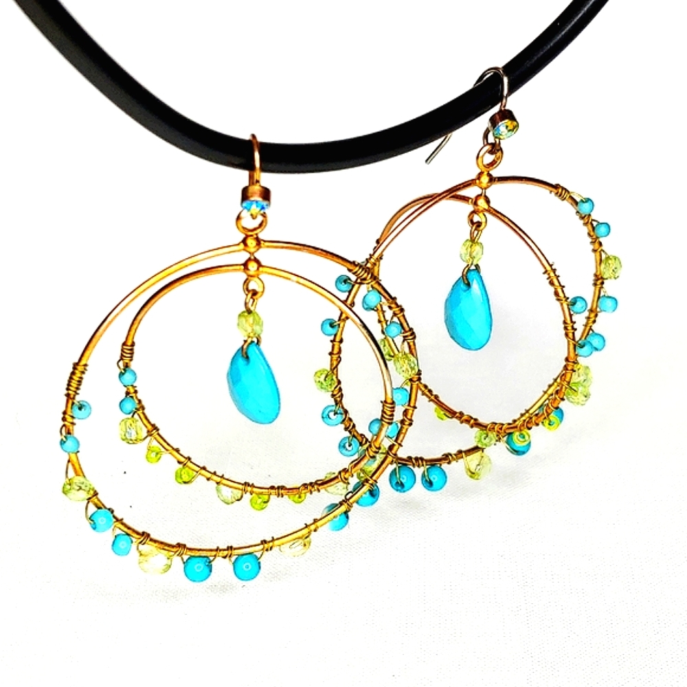 🌻$5! Earrings - Dangly Hoops